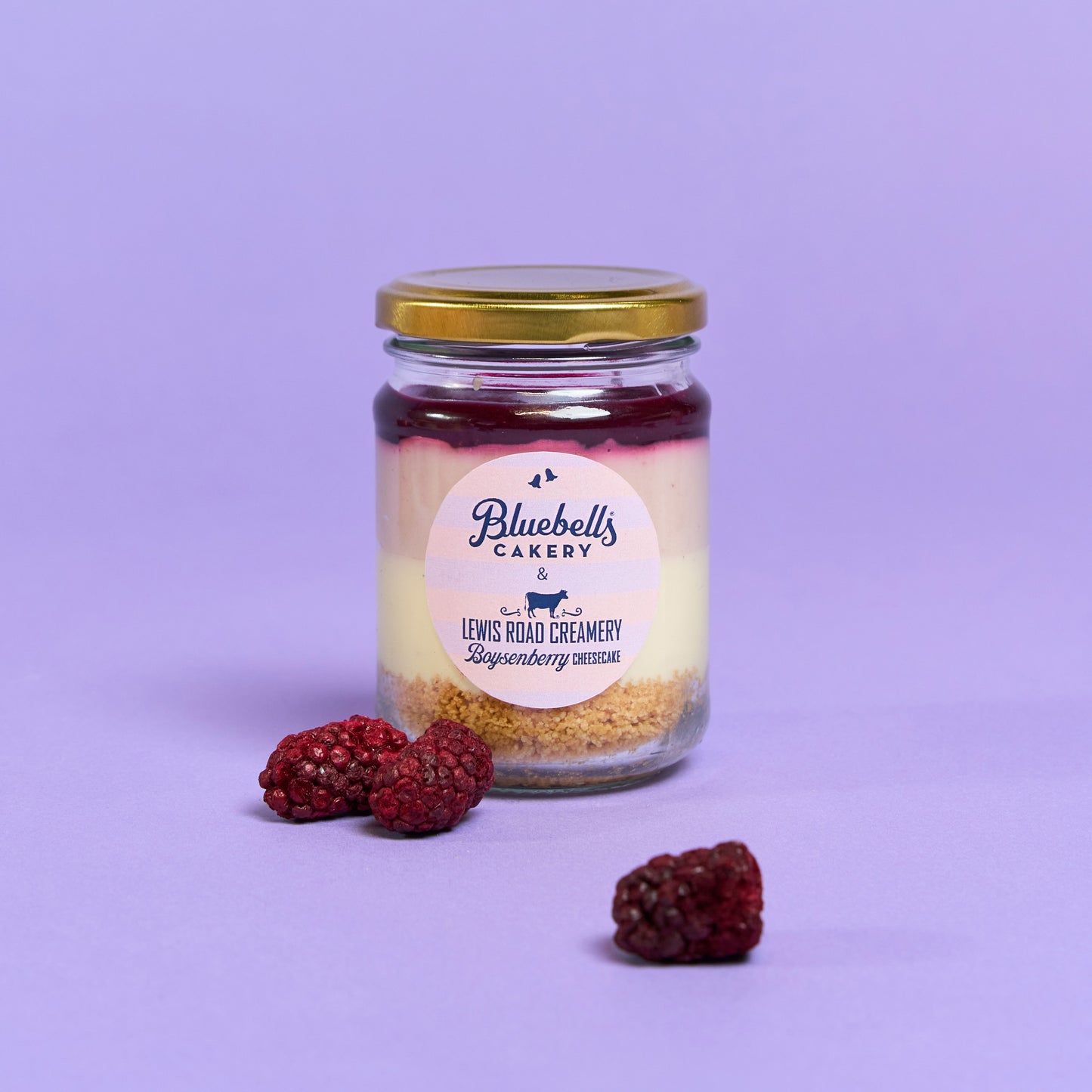 LIMITED EDITION Boysenberry Cheesecake Jar