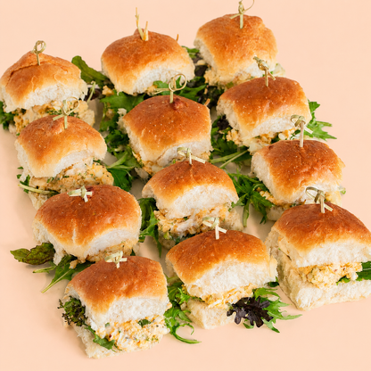 Mini Sliders - Herbed Egg & Mayonnaise (df/vege)