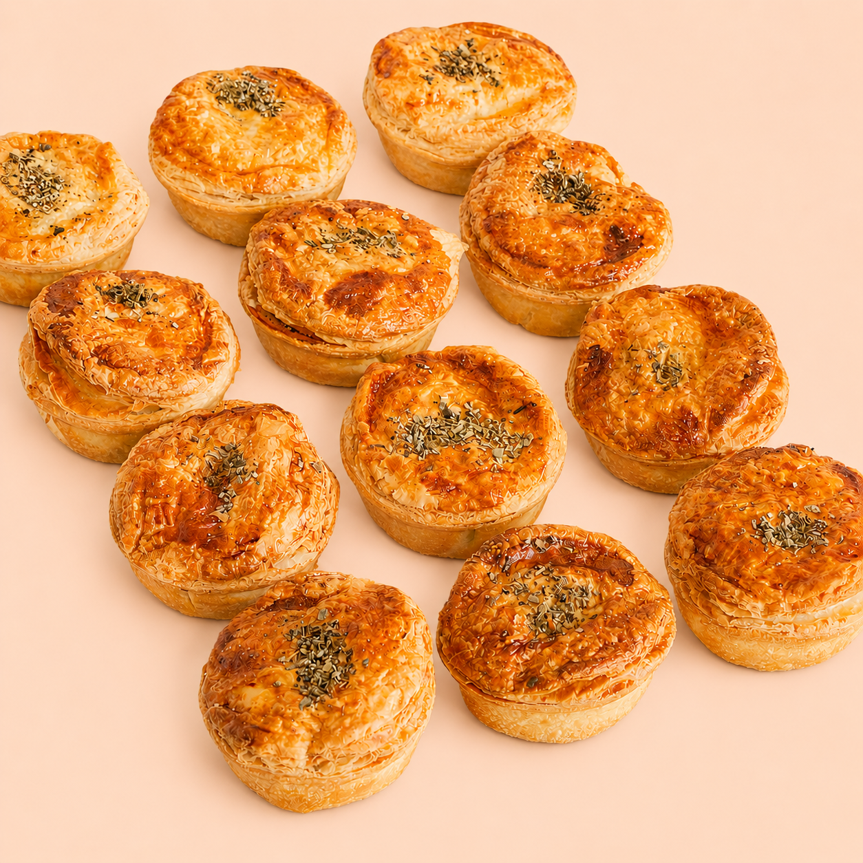 Mini Pies - Chicken, Mushroom & Leek