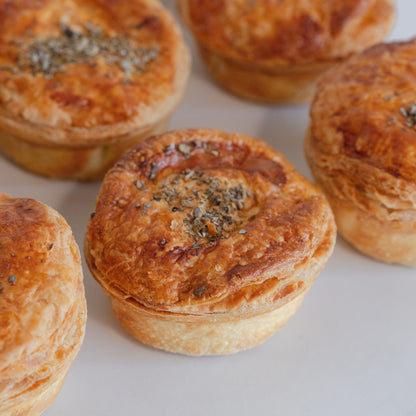 Mini Pies - Chicken, Mushroom & Leek