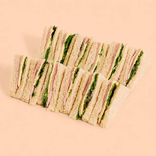 Tea Sandwich - Champagne Ham, Cheese & Dijon