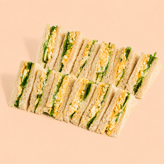 Tea Sandwich - Herbed Egg & Mayonnaise (df/vege)