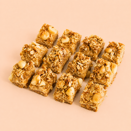 Mini Slice - Oat, Macadamia & Caramel