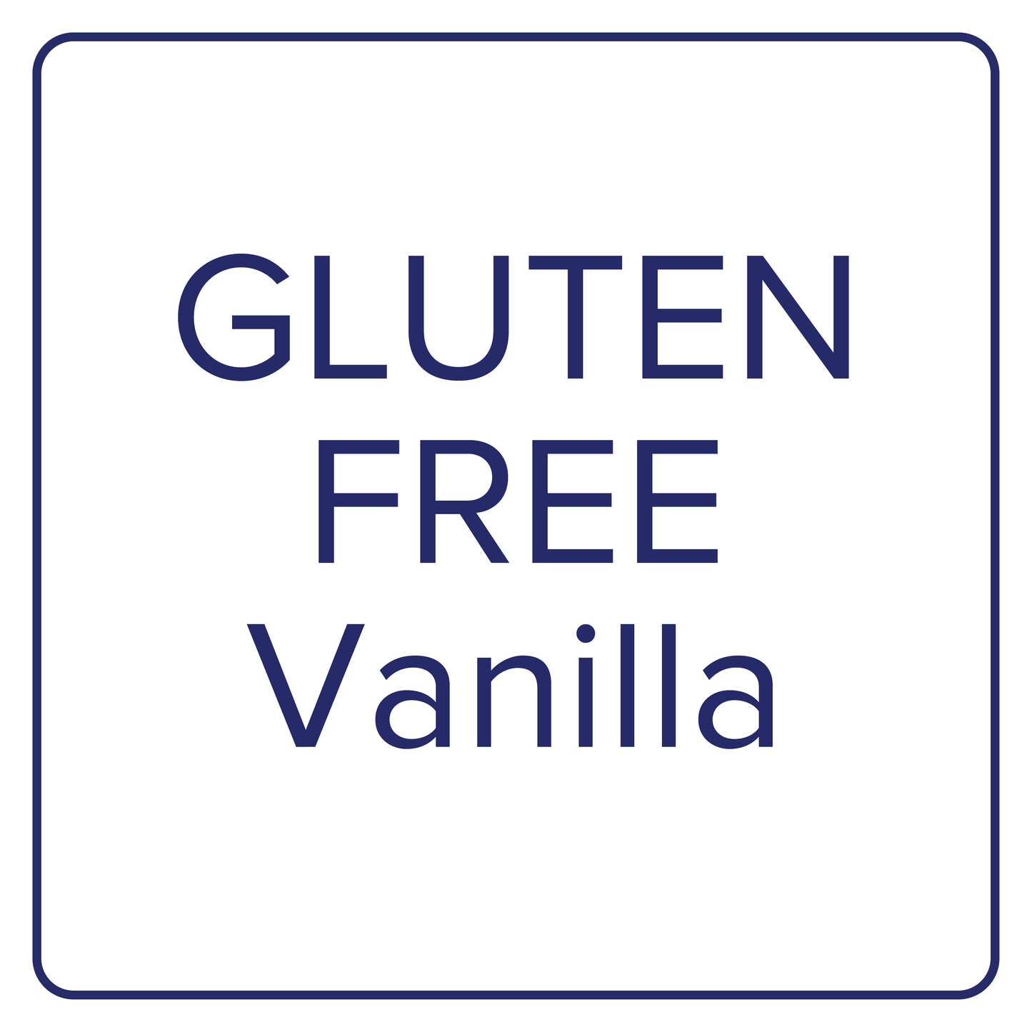 Cupcake Flavour - GLUTEN FREE Vanilla Icon