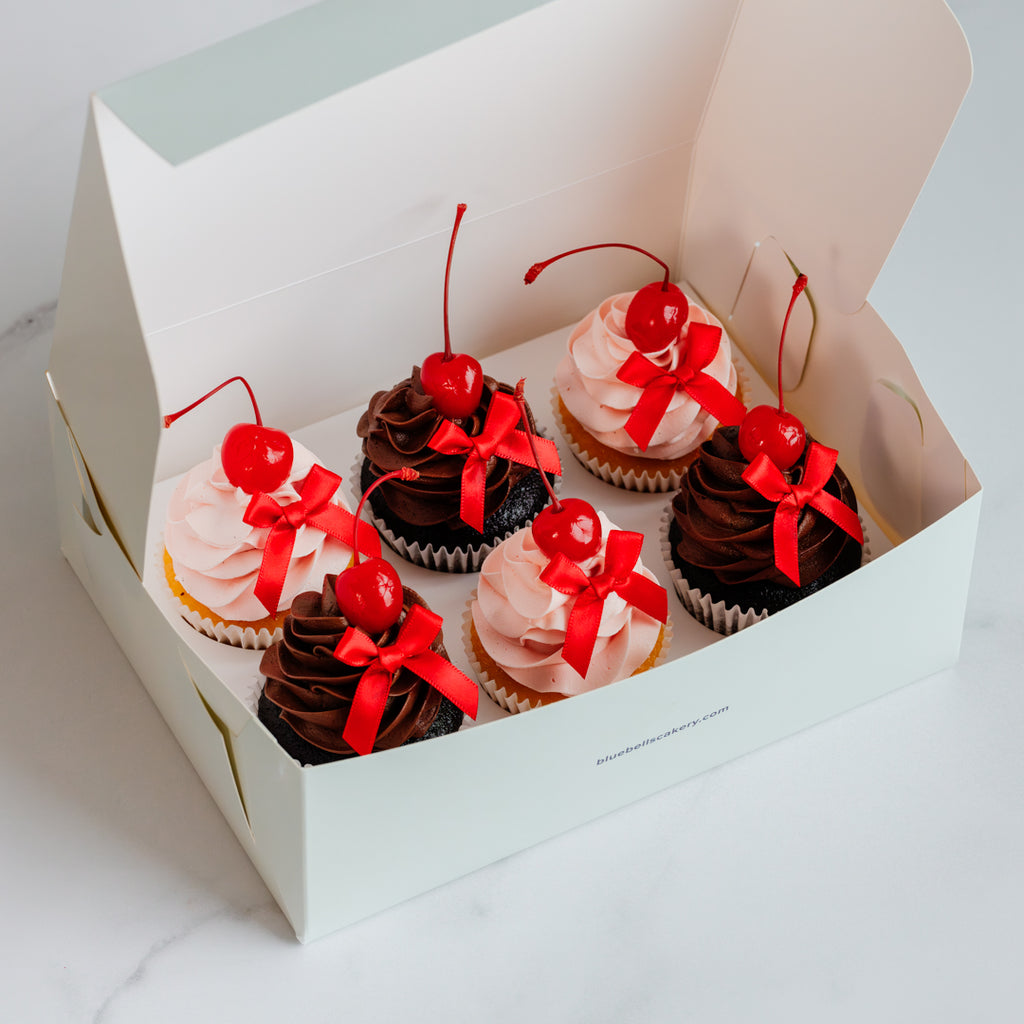 Valentines Cupcakes - 6 Pack