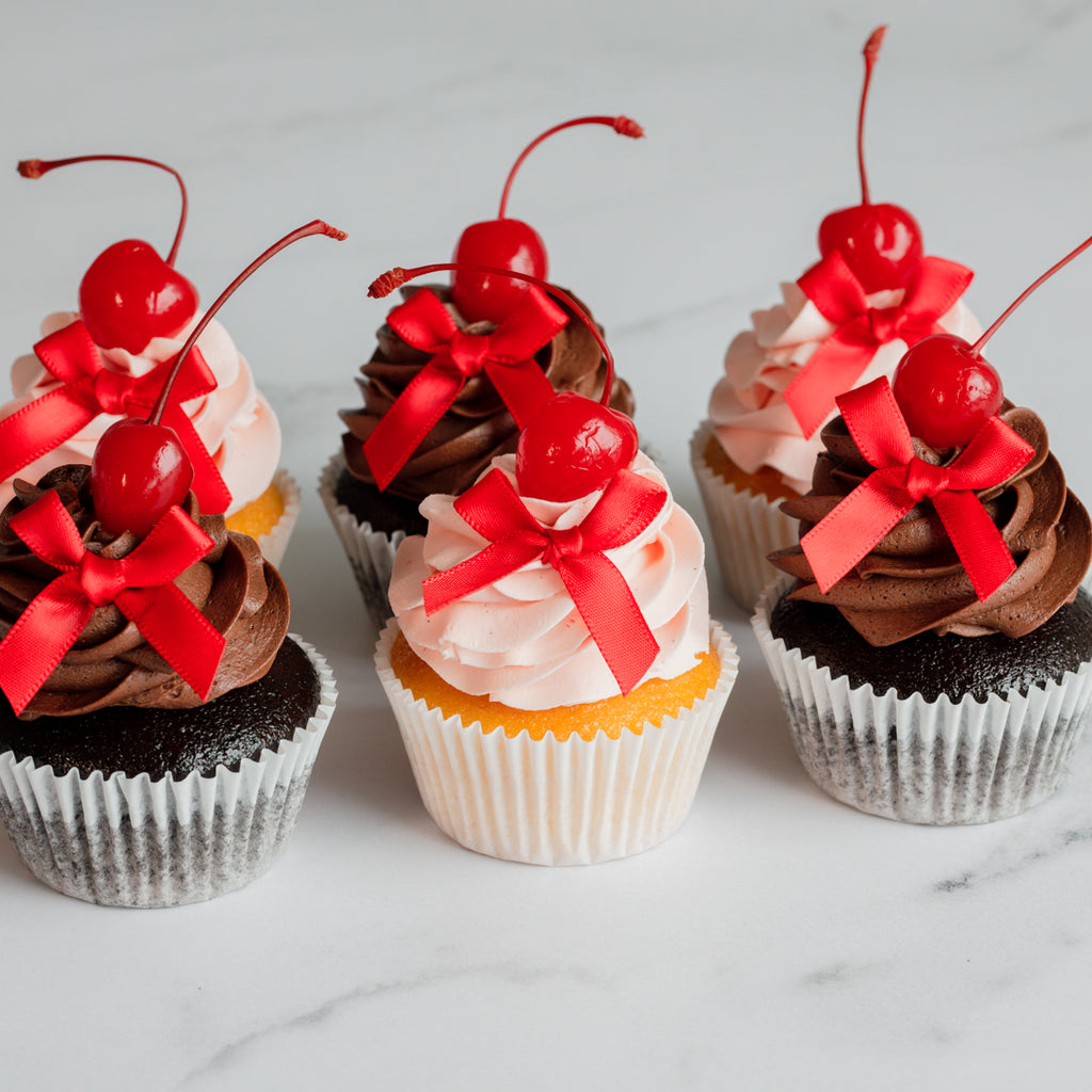 Valentines Cupcakes - 6 Pack