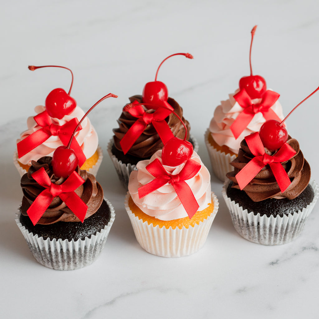 Valentines Cupcakes - 6 Pack