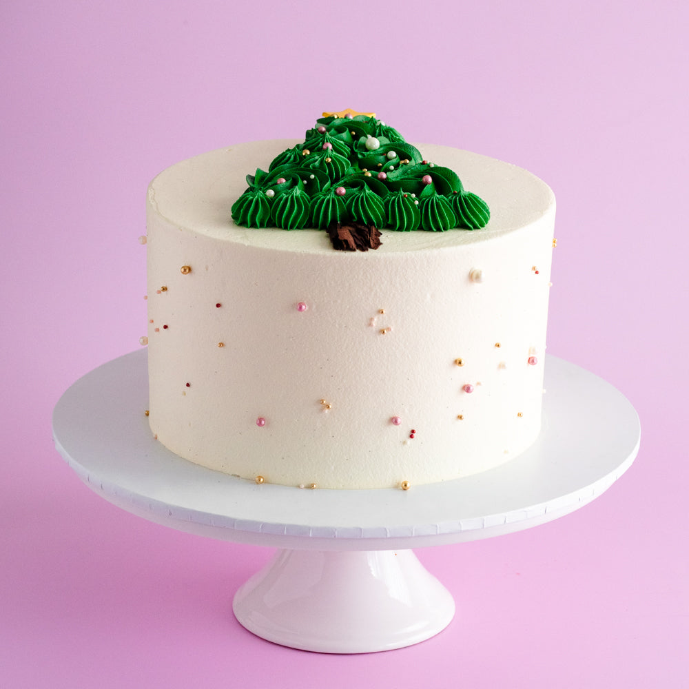 Christmas Tree Cake