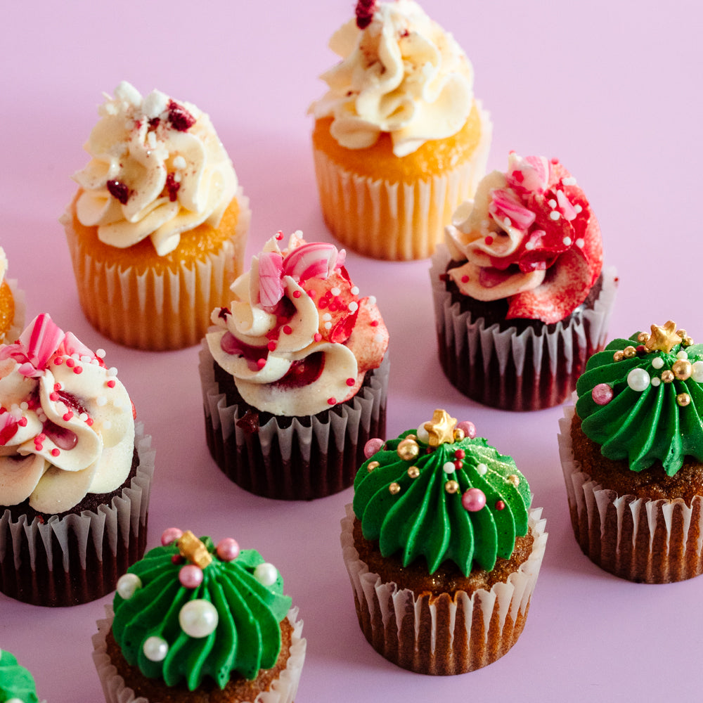 Christmas Mini Cupcakes