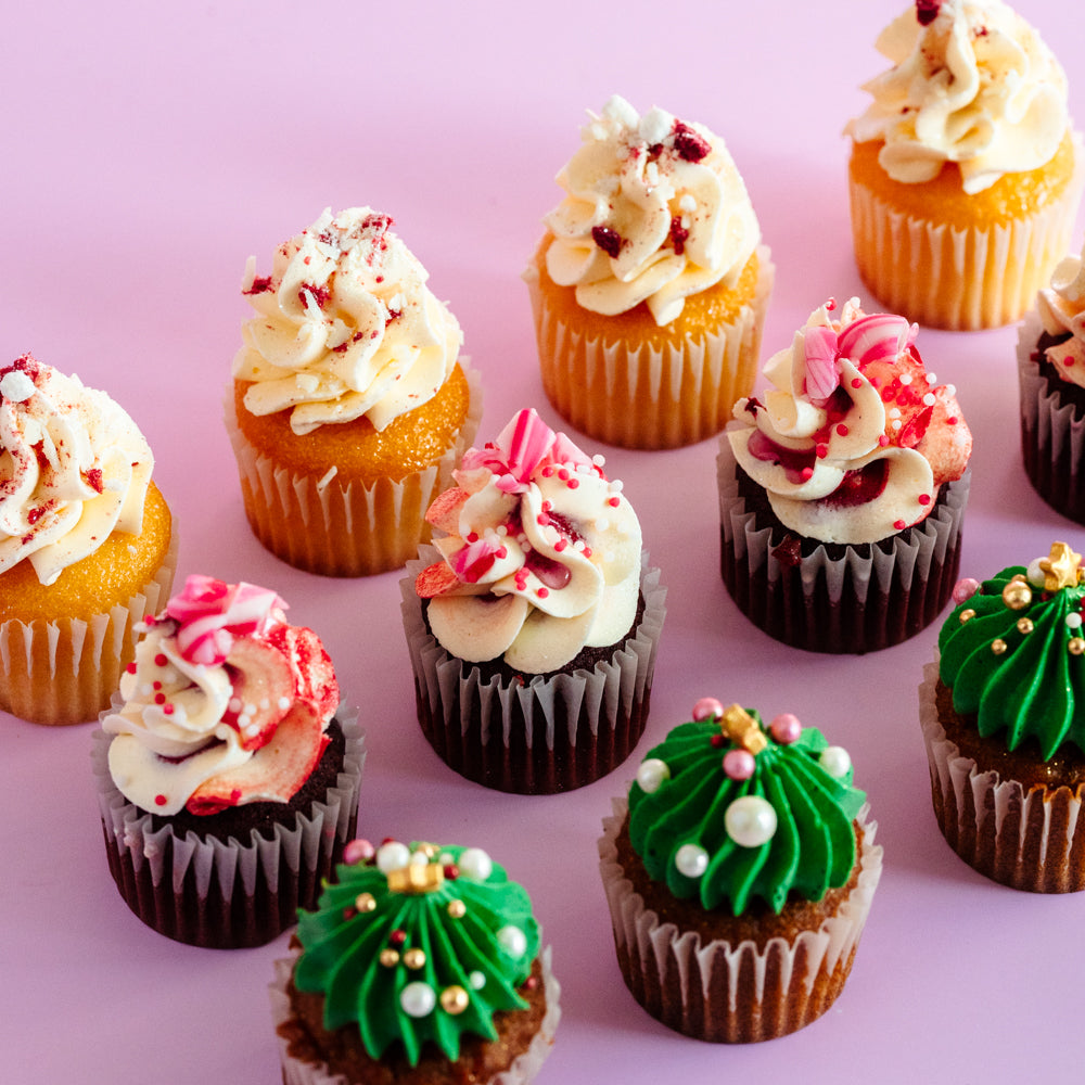 Christmas Mini Cupcakes