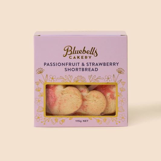 Gift Box - Passionfruit & Strawberry Shortbread