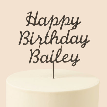 Personalised 3D Printed Topper