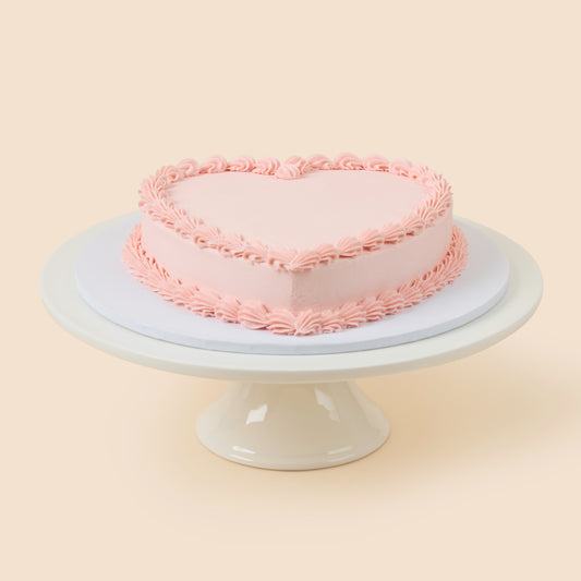 Vintage Heart Classic Cake