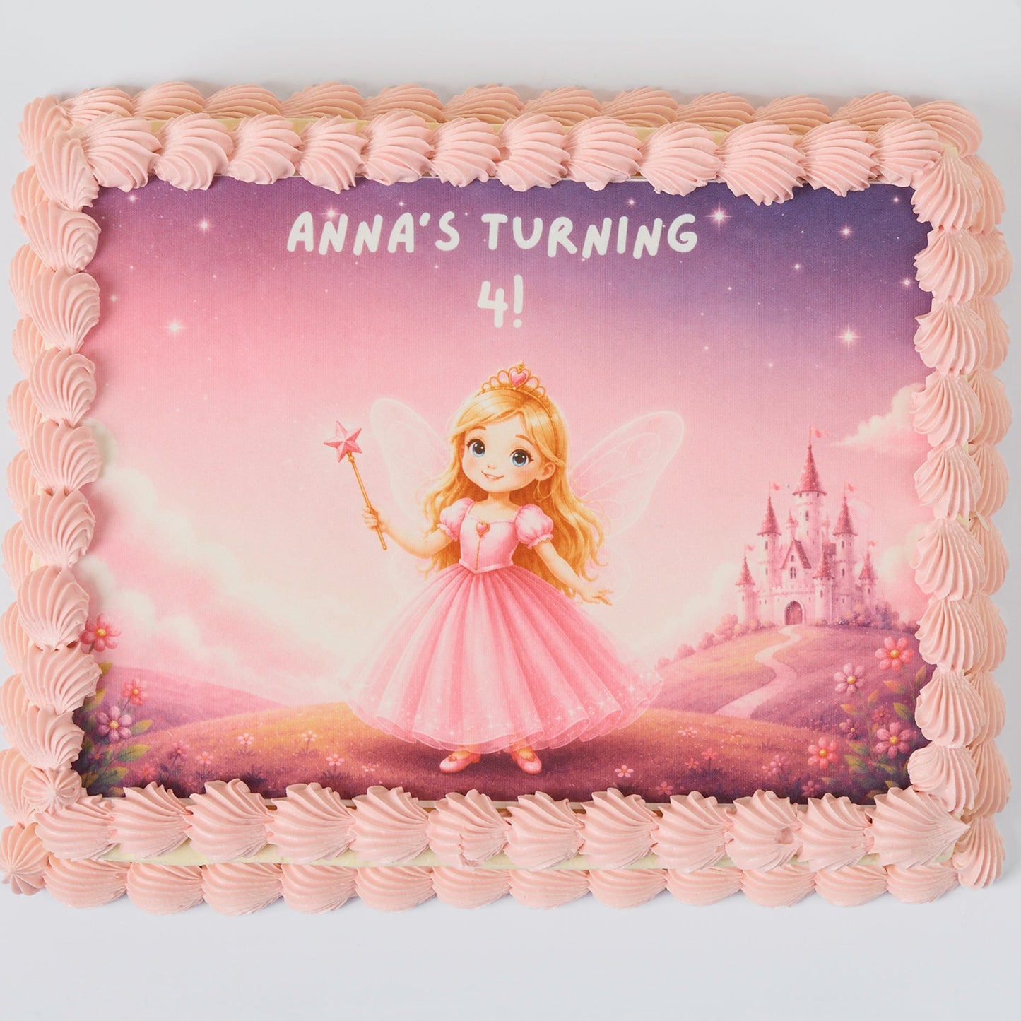 Kids Birthday Slab Cake - Fairy