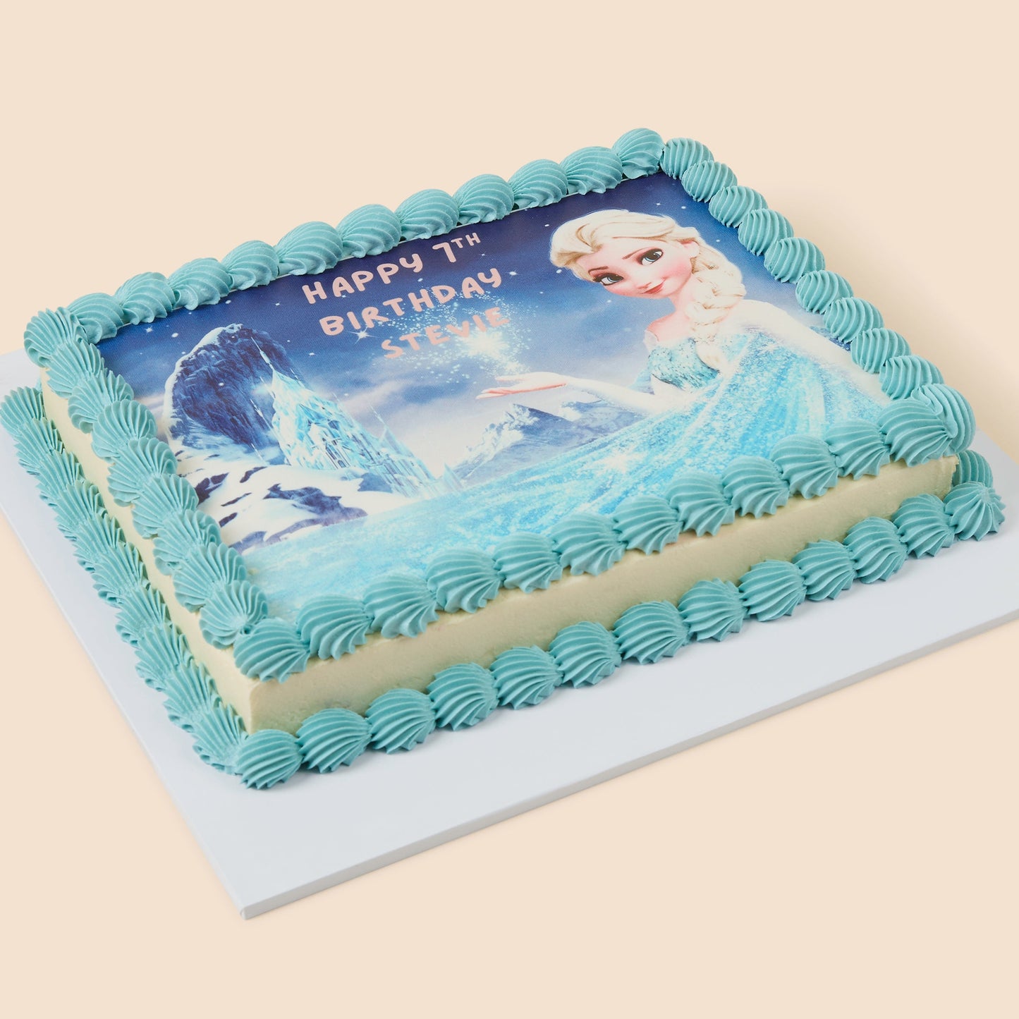 Kids Birthday Slab Cake - Frozen