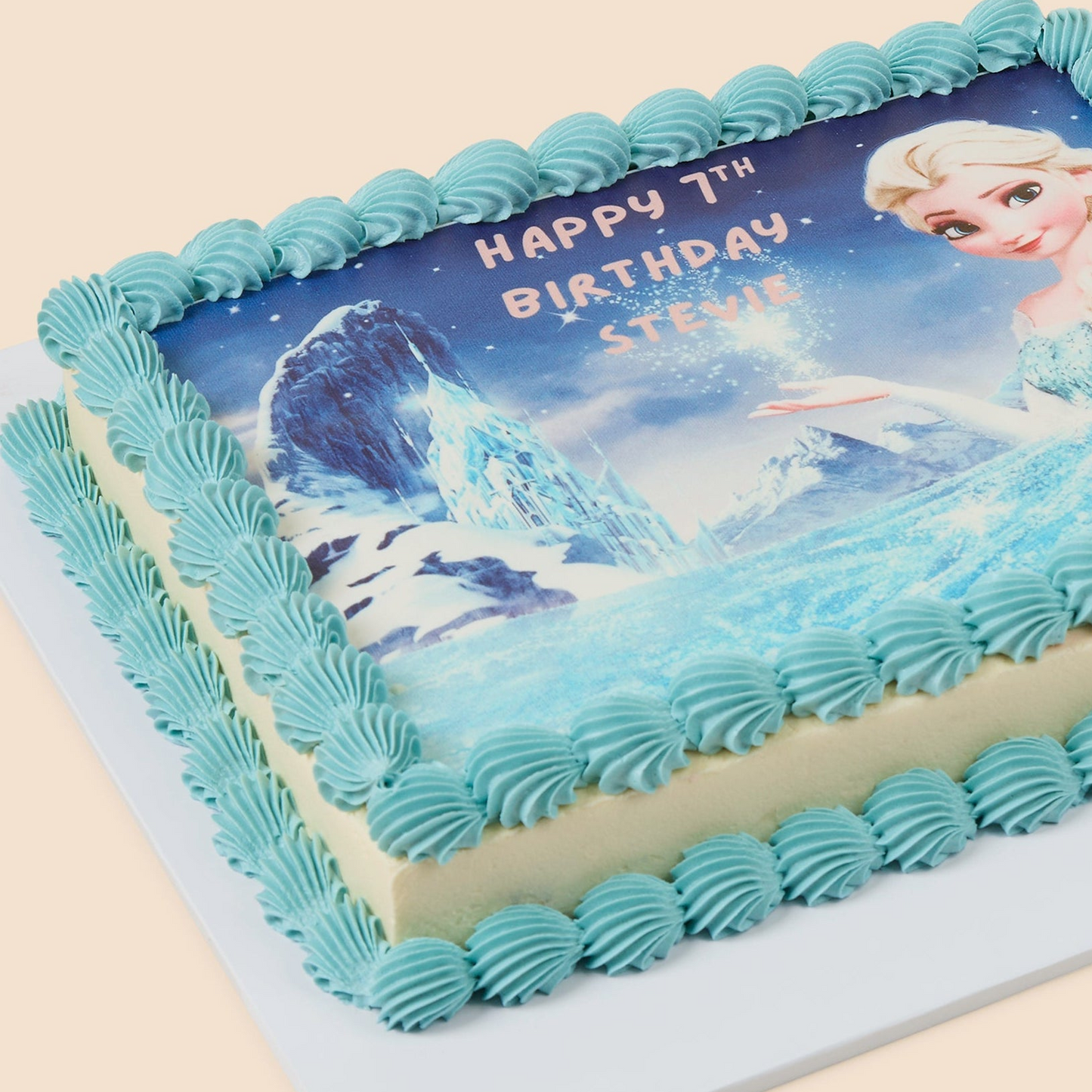 Kids Birthday Slab Cake - Frozen