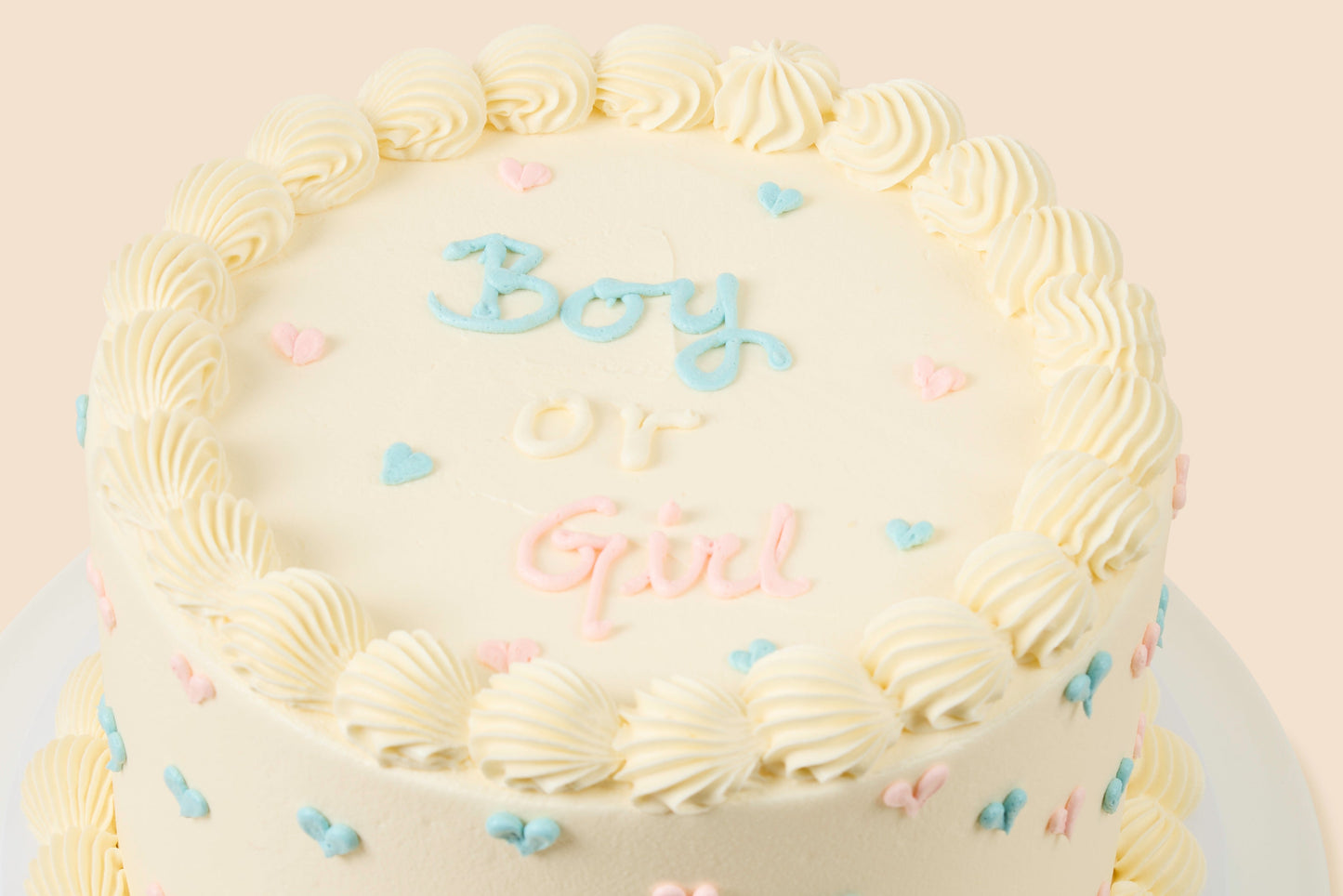 Gender Reveal Cake