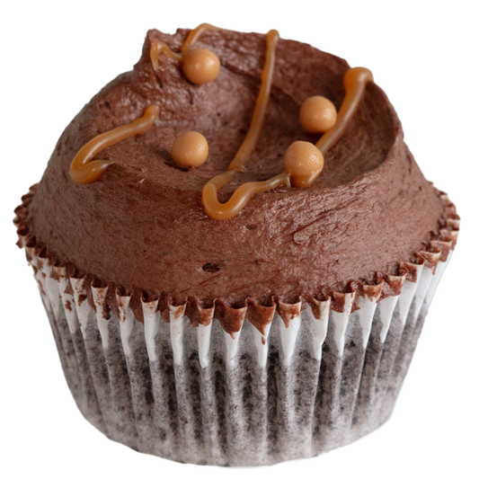 Single Cupcake Flavour - Chocolate & Salted Caramel