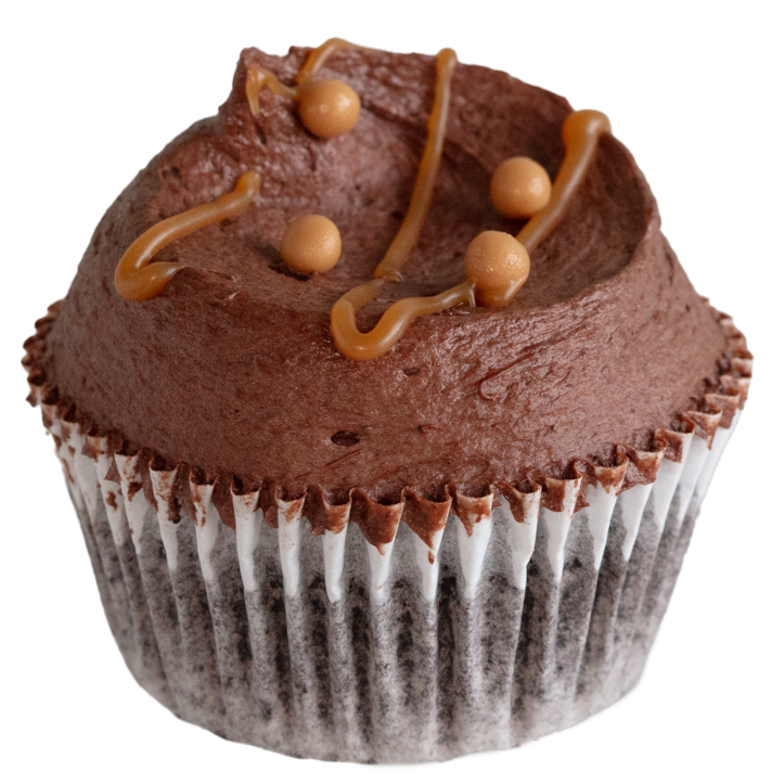 Single Cupcake Flavour - Chocolate & Salted Caramel