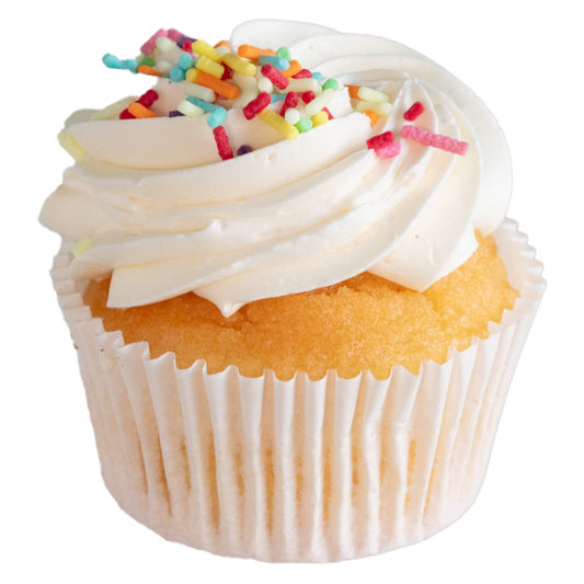 Single Cupcake Flavour - Gluten Free & Dairy Free Vanilla