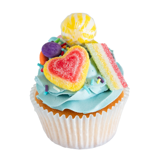 Cupcake Flavour - Loaded Lolly - Baby Blue Icing
