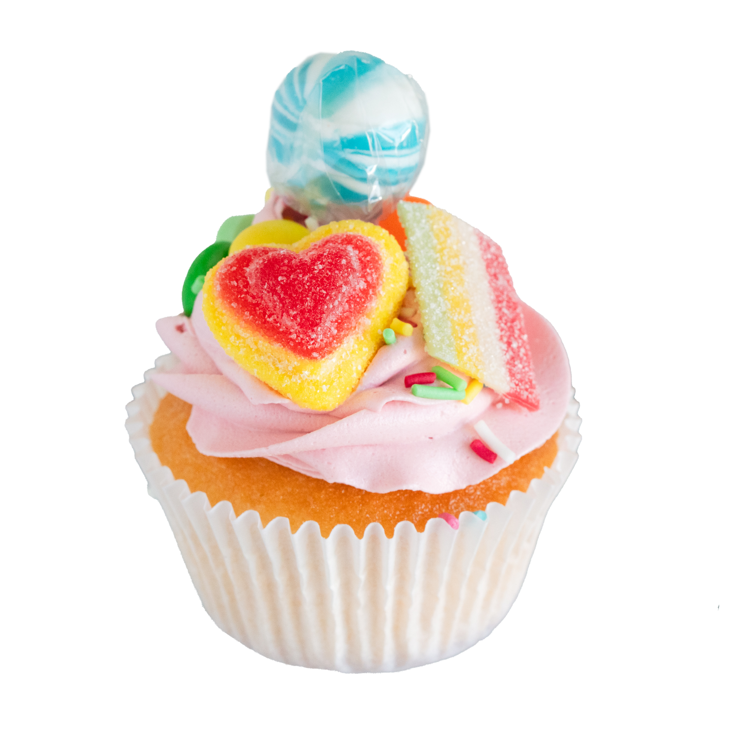 Cupcake Flavour - Loaded Lolly - Baby Pink Icing