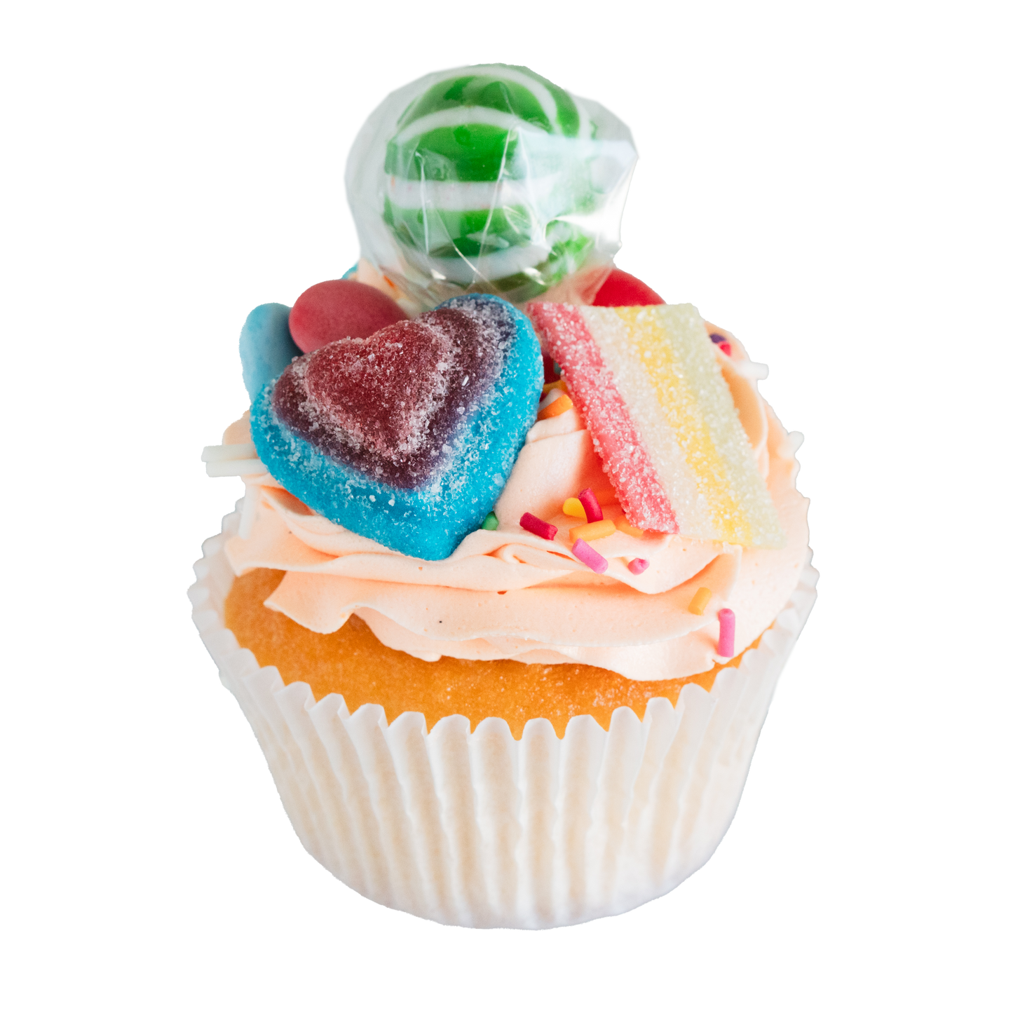 Cupcake Flavour - Loaded Lolly - Peach Icing