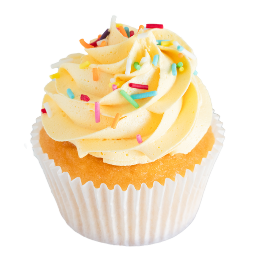 Cupcake Flavour - Rainbow - Lemon Icing