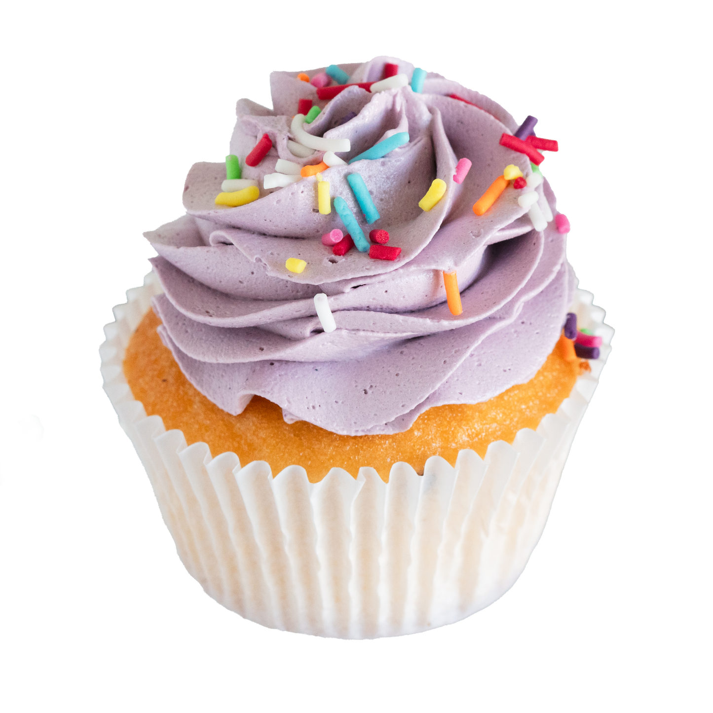 Cupcake Flavour - Rainbow - Lilac Icing