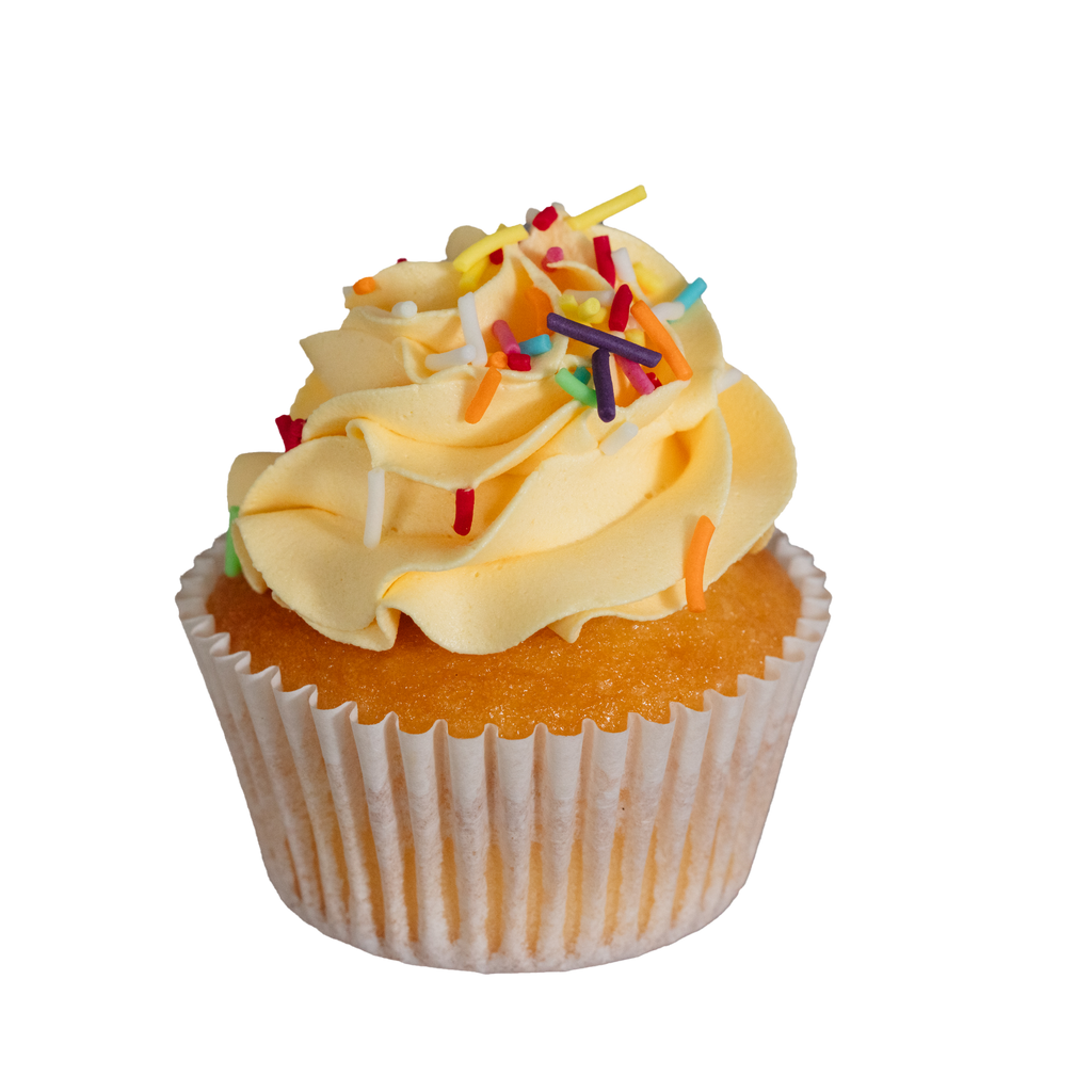Cupcake Flavour - Rainbow - Yellow Icing