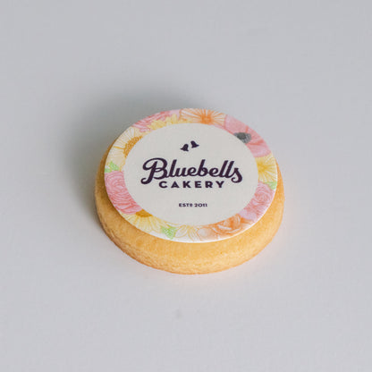 Edible Image Vanilla Shortbread Cookies