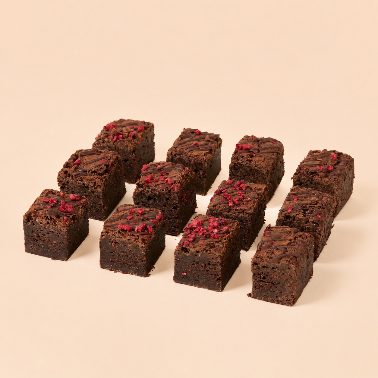 Mini Slice - Chocolate & Raspberry Brownie (gf)