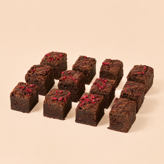 Mini Slice - Chocolate & Raspberry Brownie (gf)