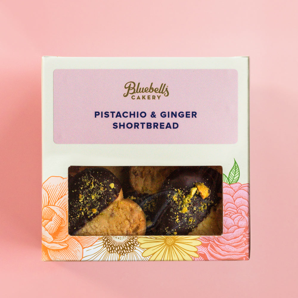 Gift Box Option - Pistachio & Ginger Shortbread