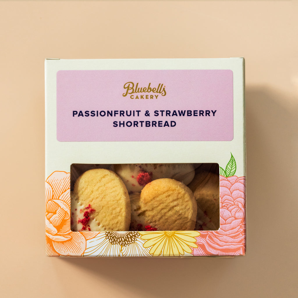 Gift Box - Passionfruit & Strawberry Shortbread