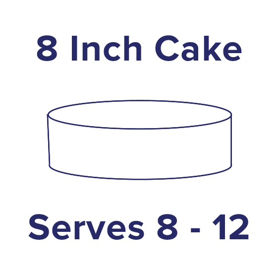 Cake Size - 8 Inch