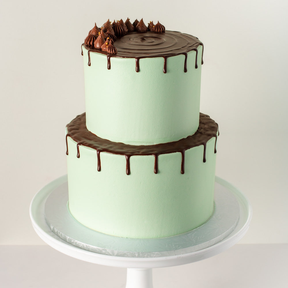 Drizzle Tiered Cake