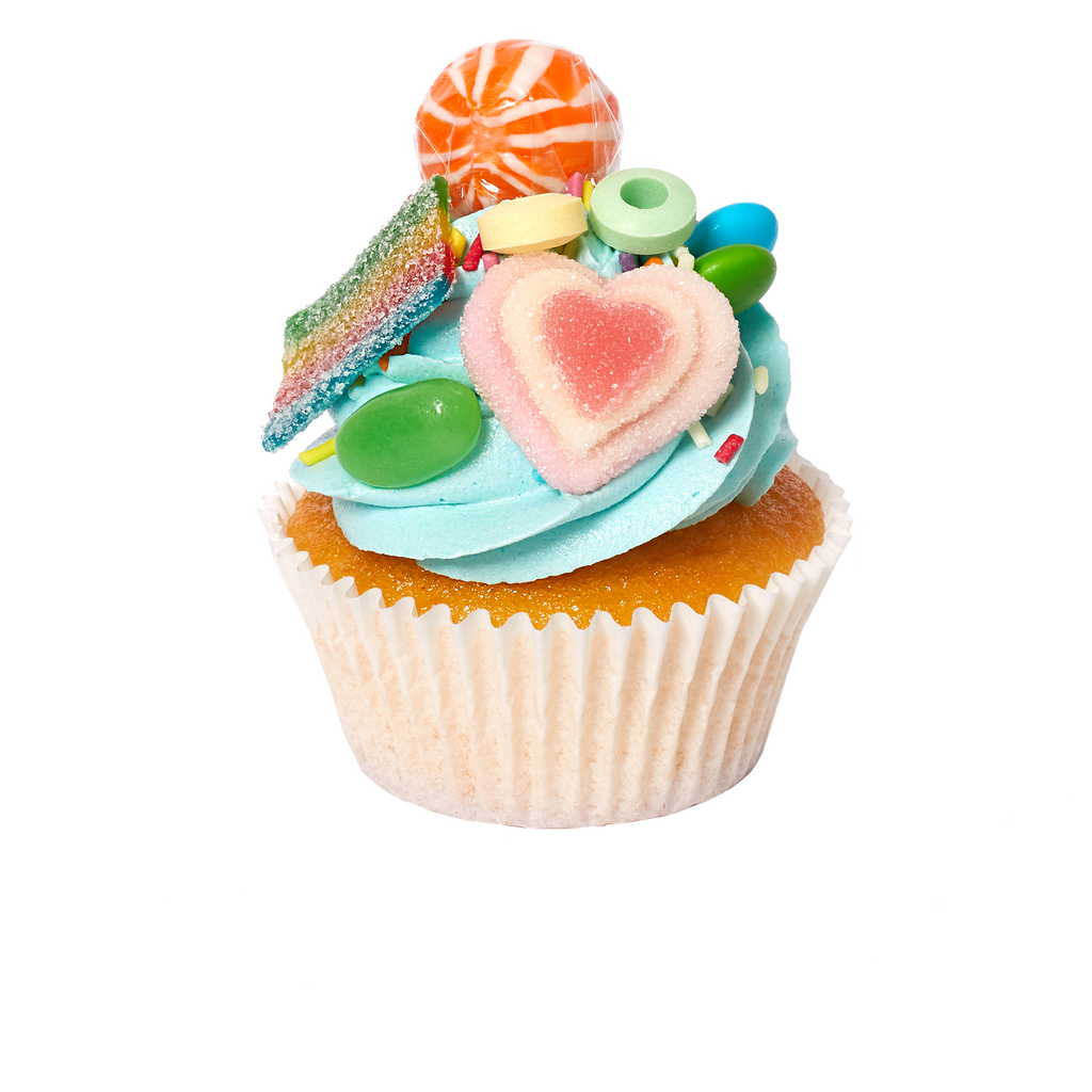 Cupcake Flavour - Loaded Lolly - Blue Icing