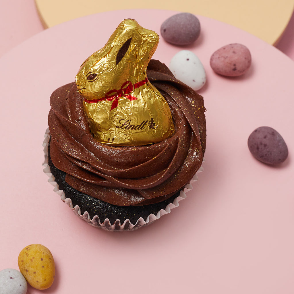 Easter Decadent Lindt Chocolate Cupcakes - 6 Pack