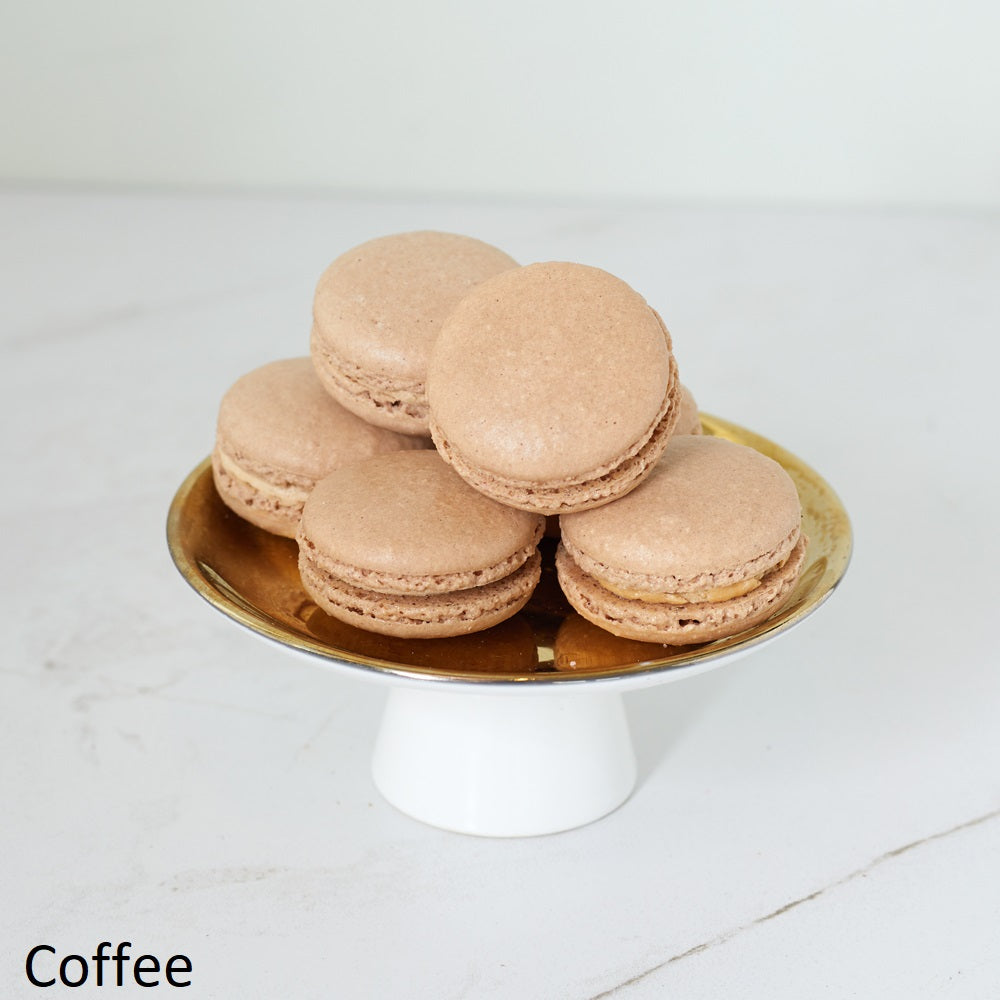  Coffee Macarons | Bluebells Cakery Auckland