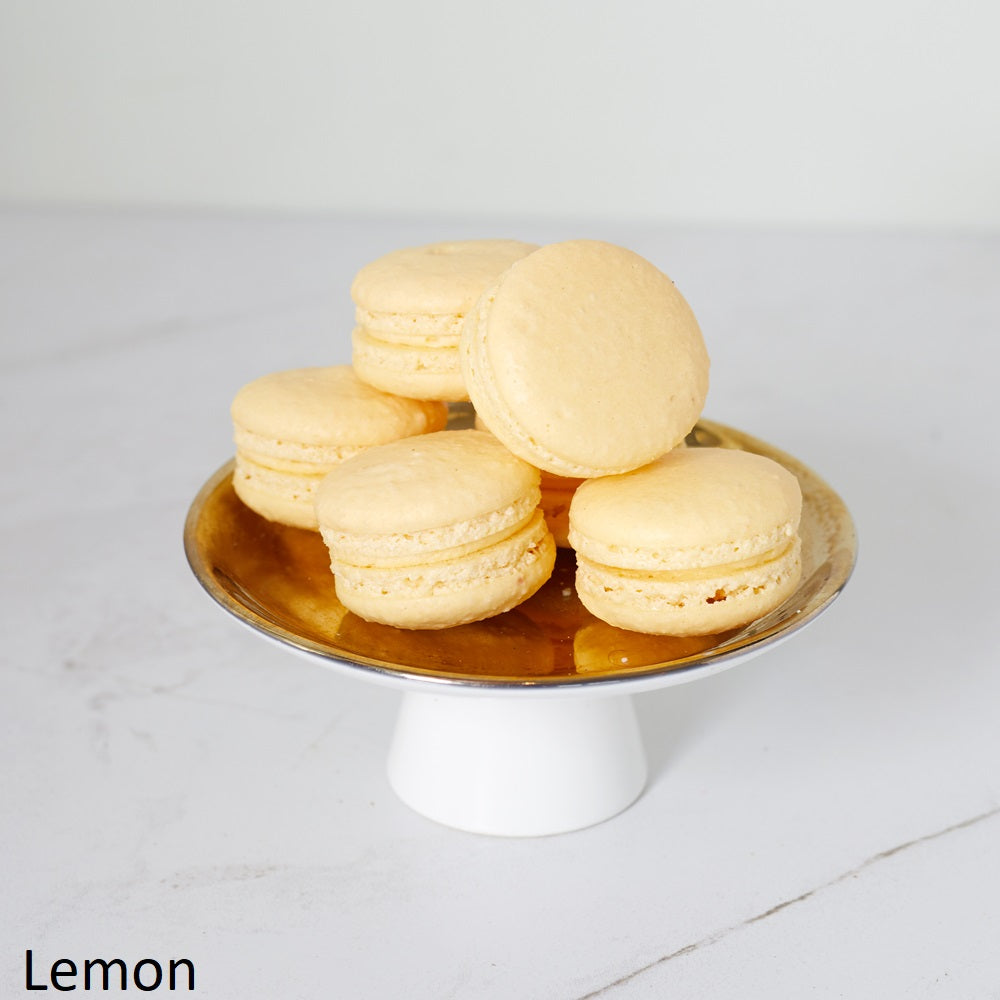  Lemon Macarons | Bluebells Cakery Auckland