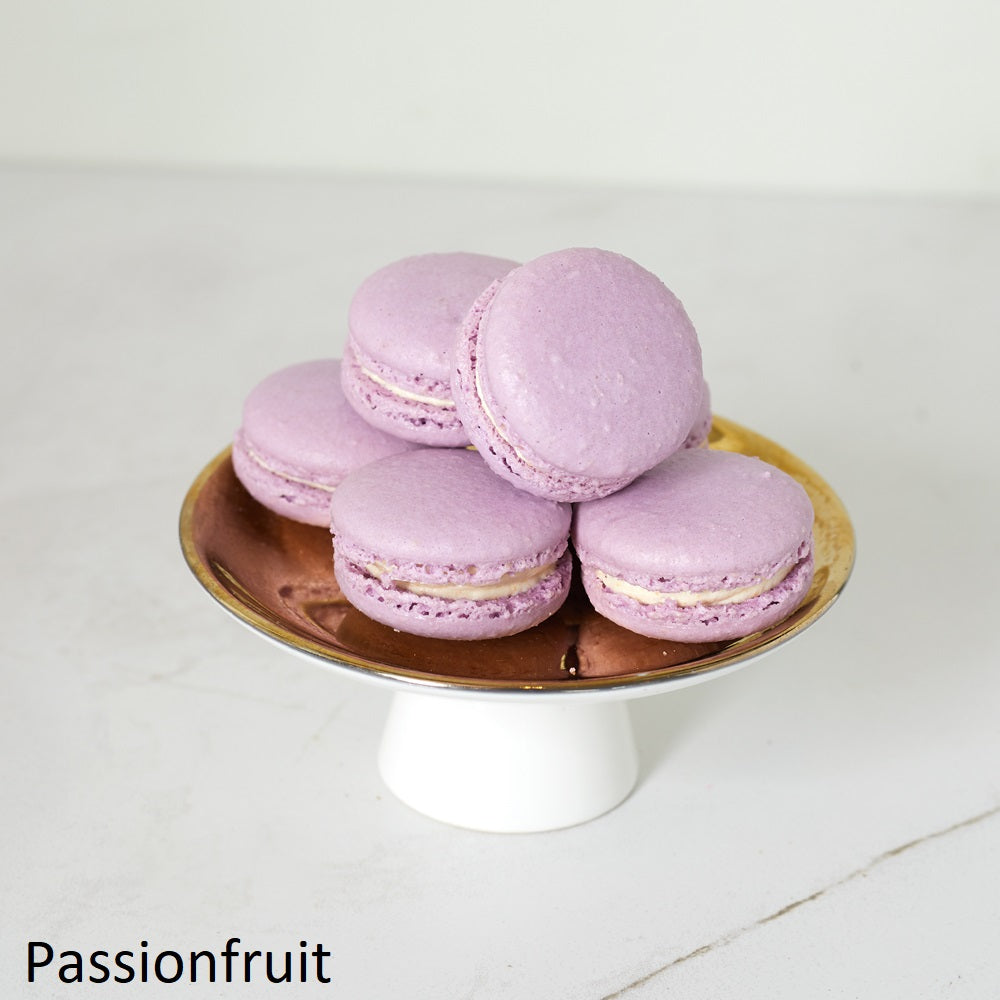  Passionfruit Macarons | Bluebells Cakery Auckland