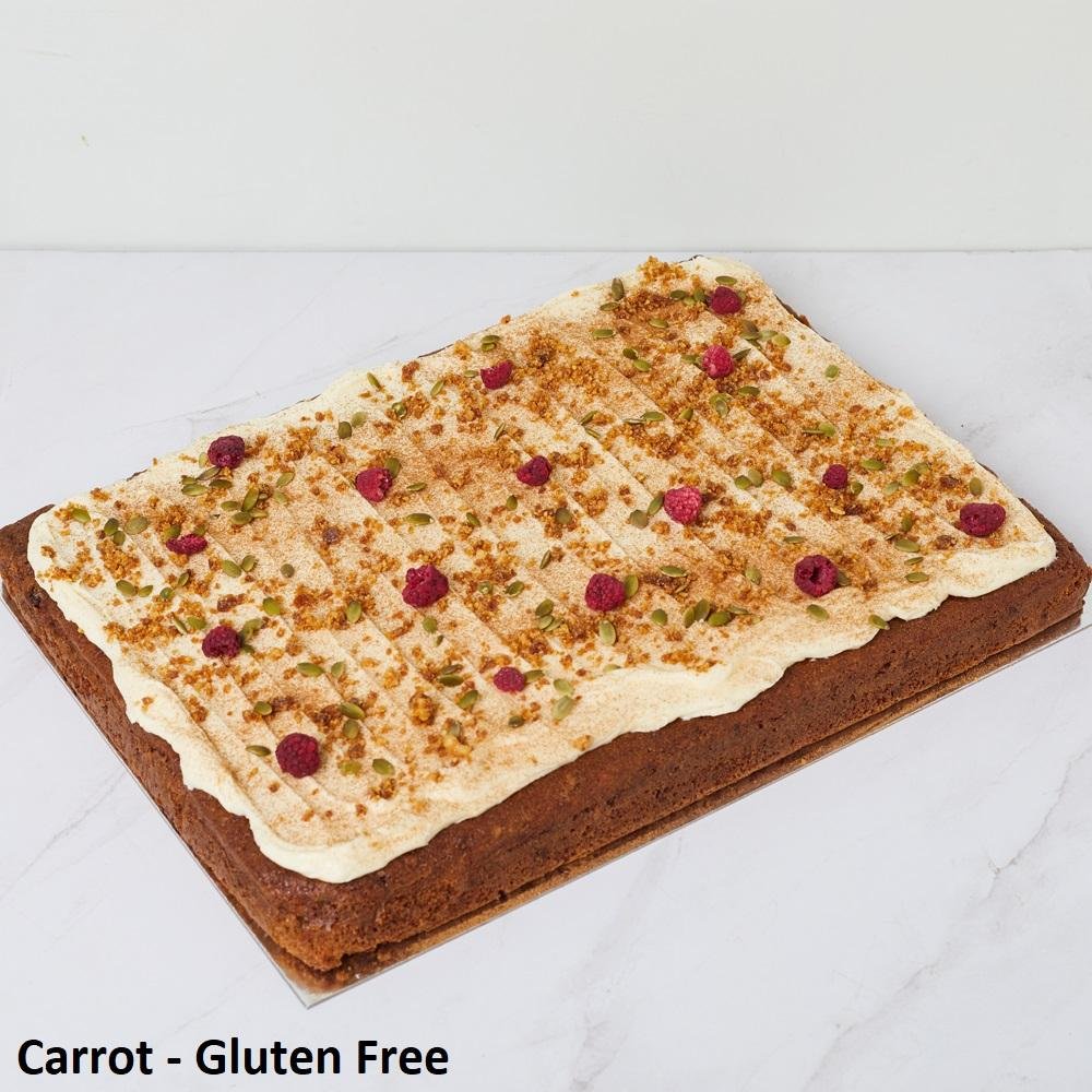 Gluten Free Carrot Slab Cake | Bluebells Cakery | Auckland