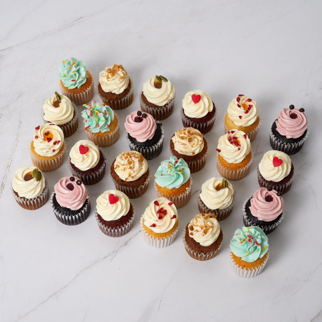 Signature Assorted Mini Cupcakes - 24 Pack
