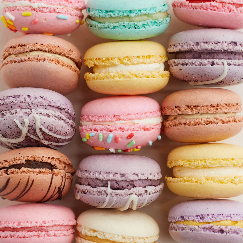 Assorted Macaron Flavours | Bluebells Cakery Auckland
