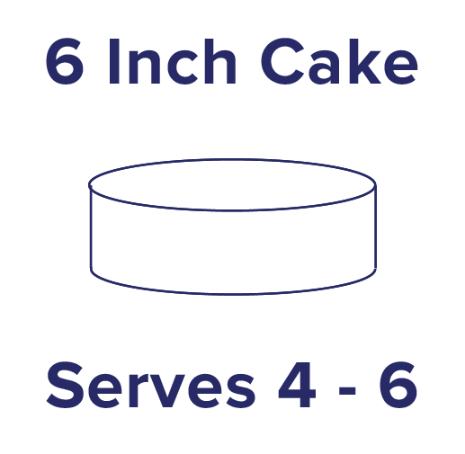 Cake Size - 6 Inch