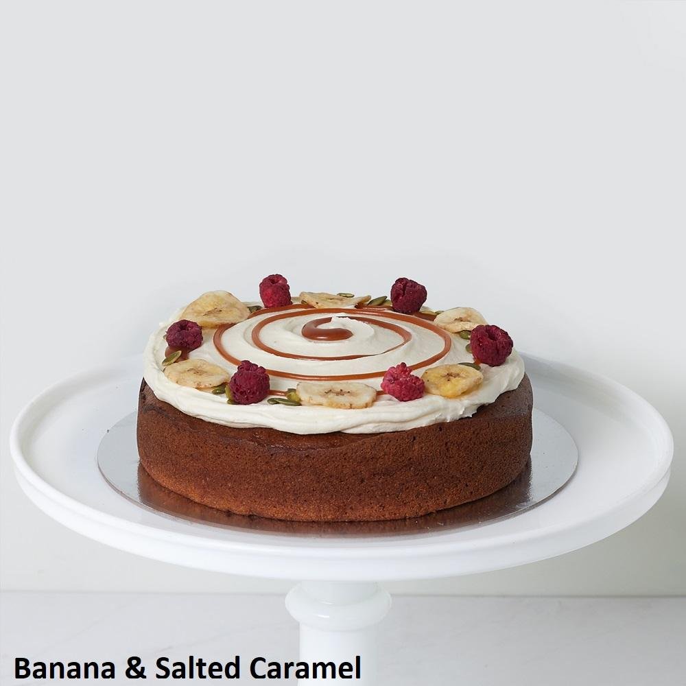 Cake Flavour - Banana & Salted Caramel Cake