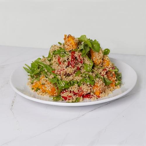 Salad - Quinoa & Vege with Lemon Cumin Dressing (vgn/df/gf/vege) - Bluebells Cakery