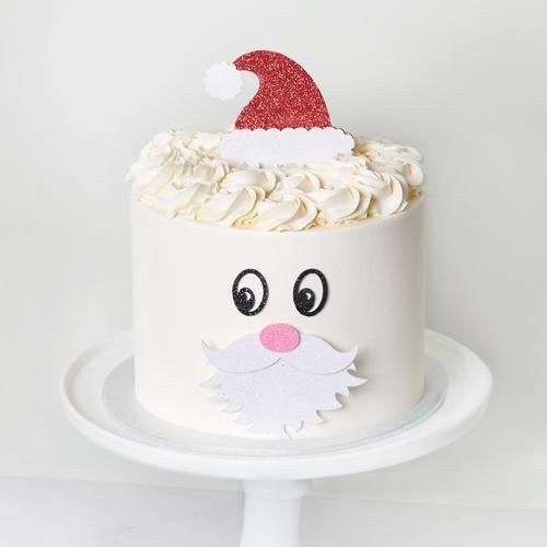 How To Make A Santa Cake | Desserts-101.com
