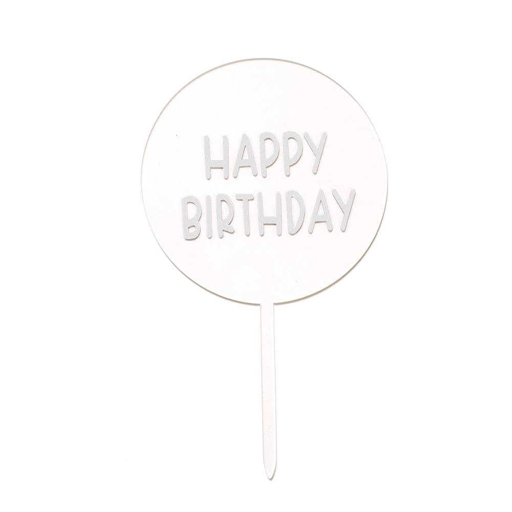 Personalised Acrylic Topper